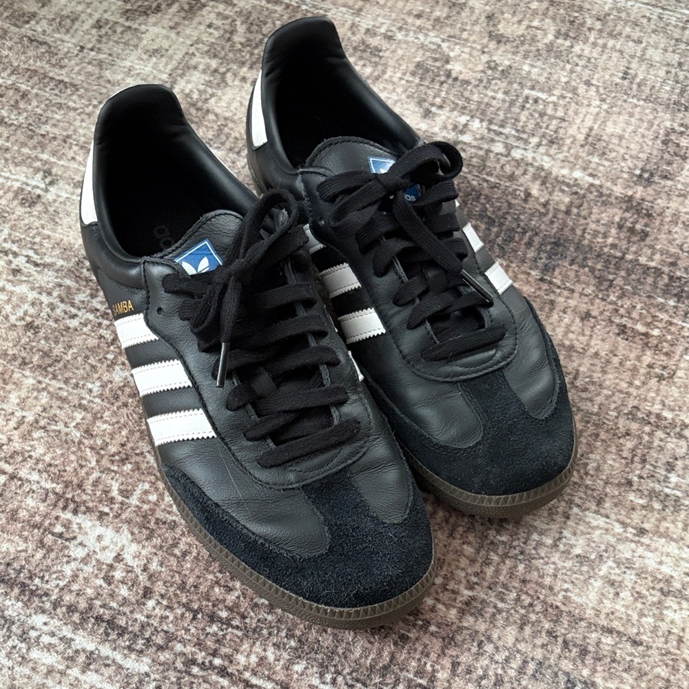 Adidas Samba Black and White Sneakers